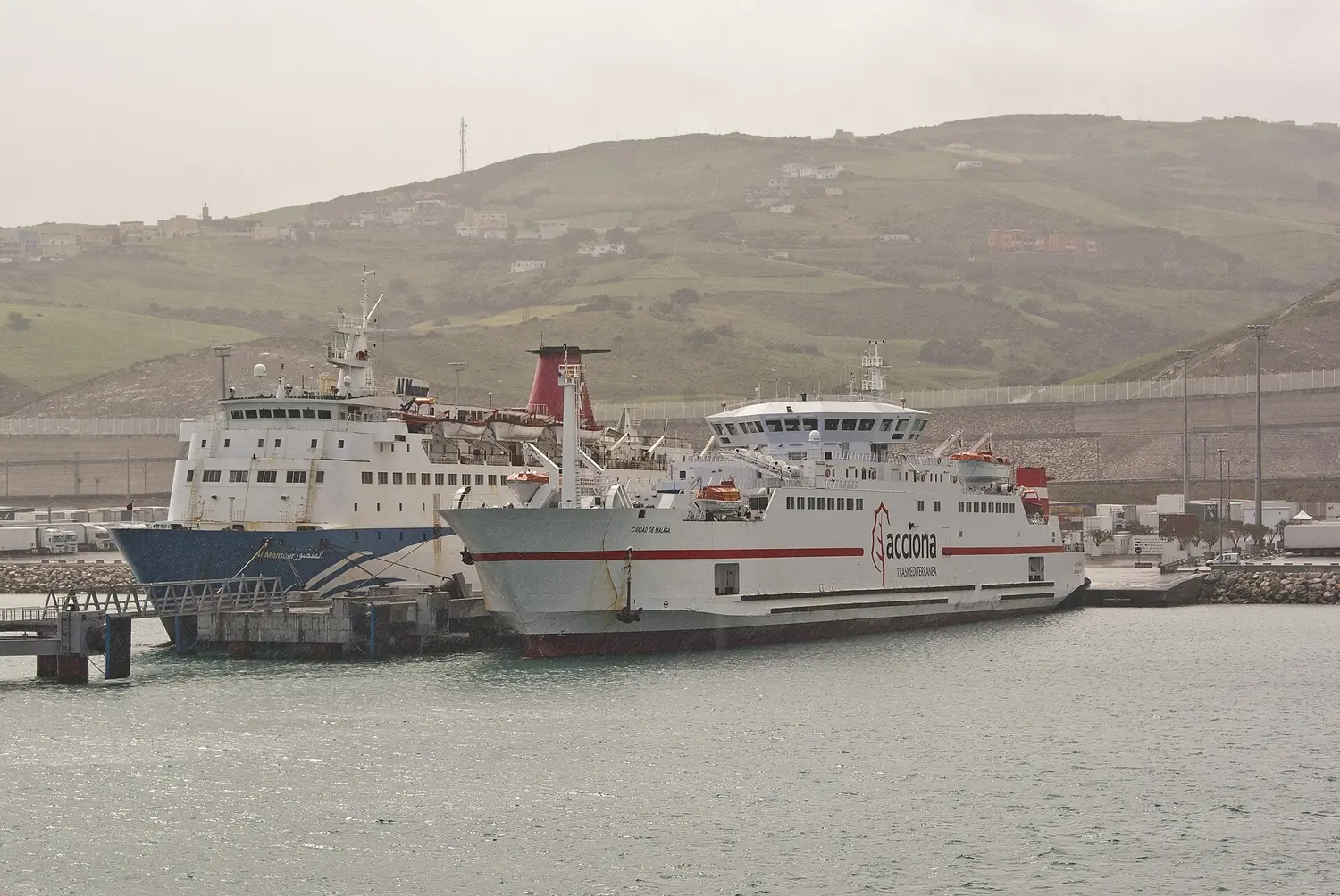 Ferries at the Tanger Med port – Tanger Med car rental