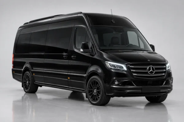 Mercedes-Benz Sprinter with driver – chauffeur service in Tangier