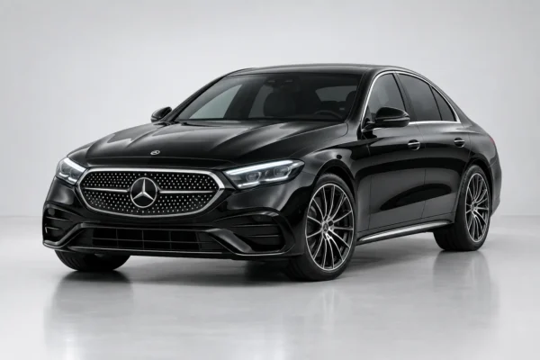Mercedes-Benz E-Class with driver – chauffeur service in Tangier